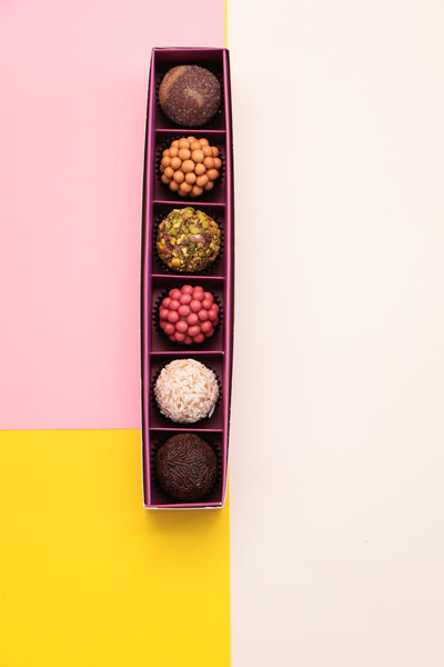 6pc Chocolate Brigadeiro Gift Box