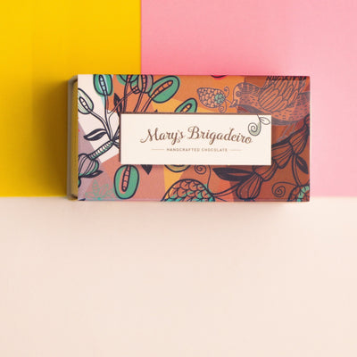 2pc Chocolate Brigadeiro Gift Box